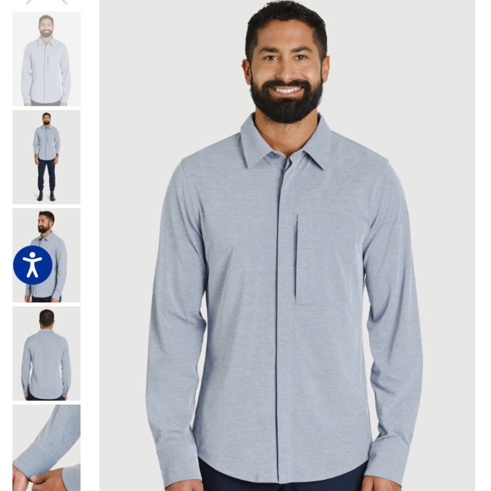 NWT City Tech Commuter Shirt